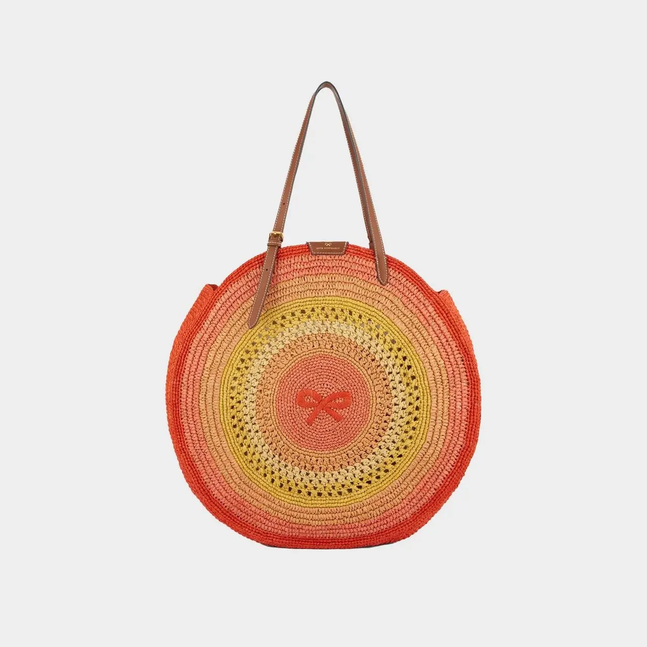 ANYA HINDMARCH Bow Round Tote Bag