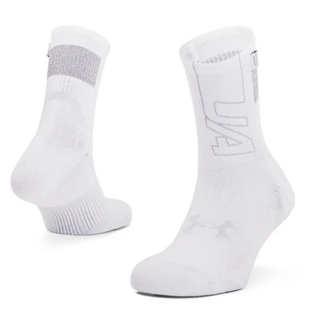 Under Armour Run Mid-Crew Socks Adults