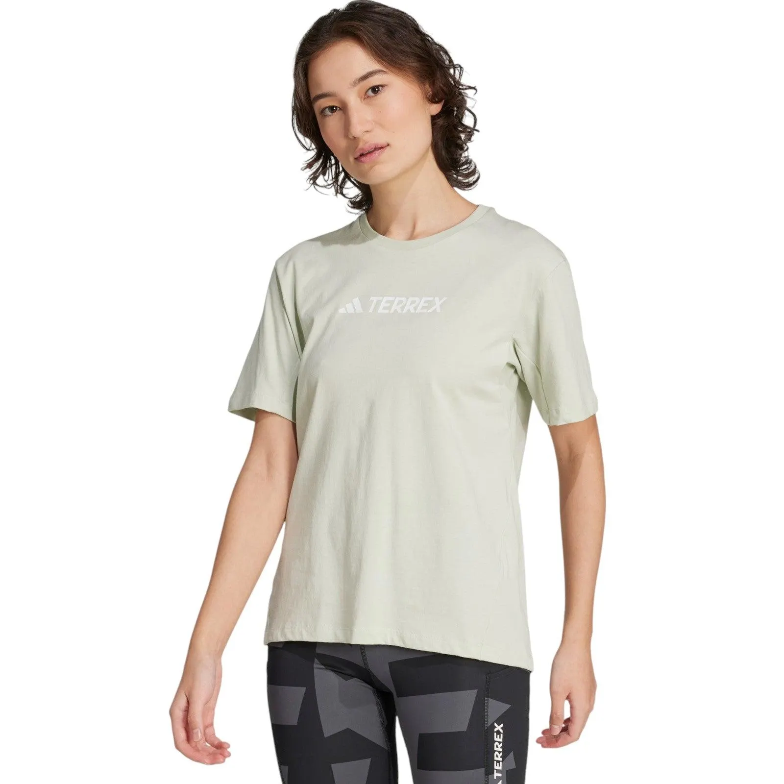adidas Terrex Classic Logo Womens Short Sleeved T-Shirt