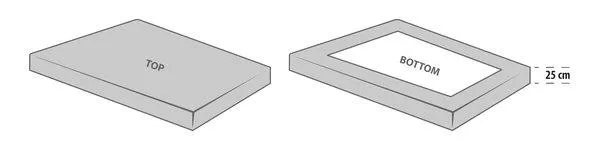 Mattress Protector MATHILDA Quilted S.King white