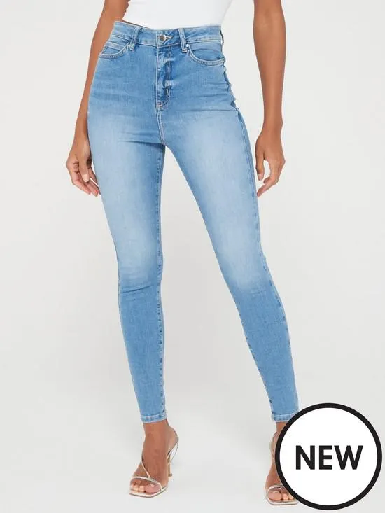 Super High Waist Authentic Skinny Jeans
