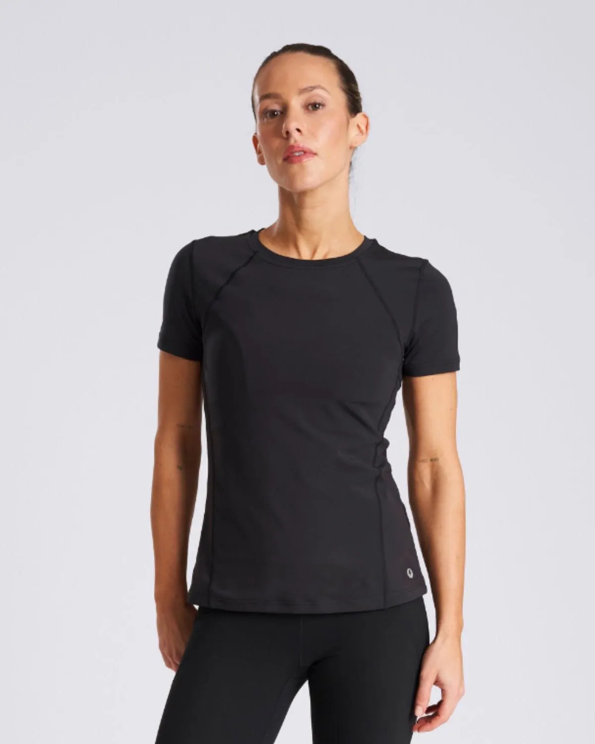 Powercut Sculpt Perform Training T-Shirt In Black