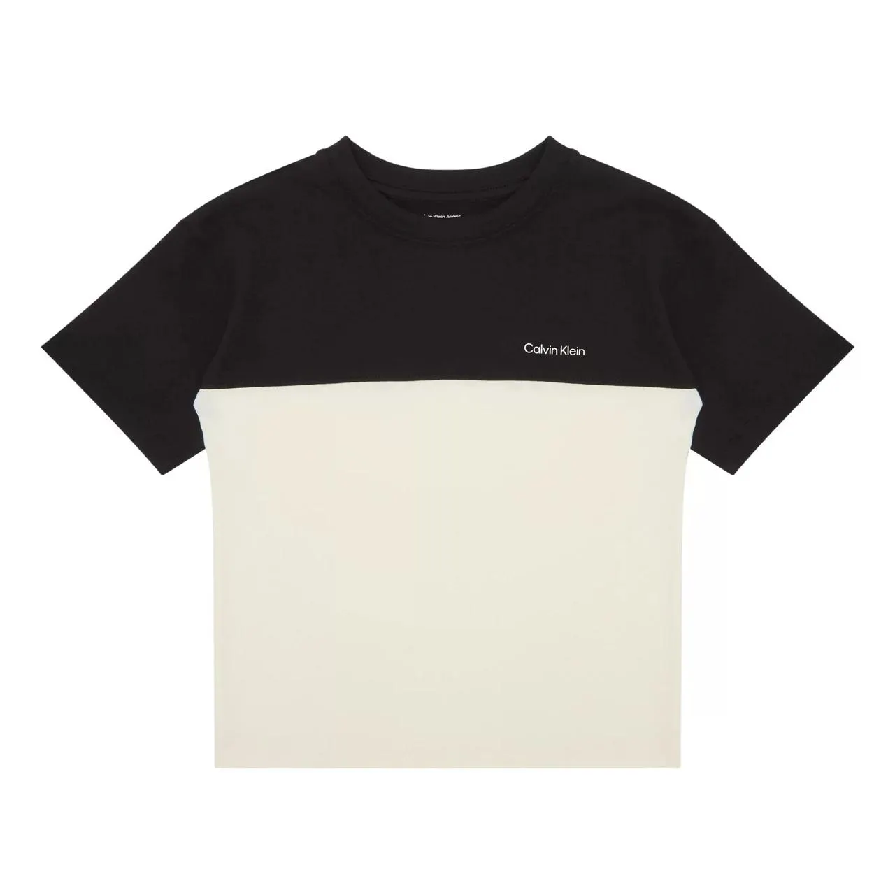 colour-block logo t-shirt