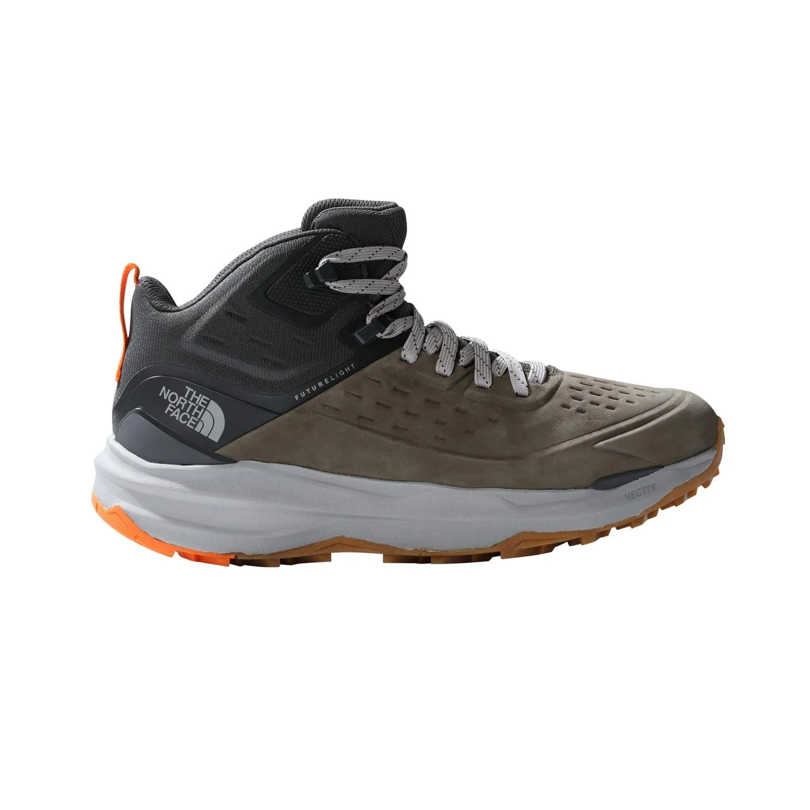 THE NORTH FACE VECTIV EXPLORIS 2 LEATHER MID MENS HIKING BOOTS