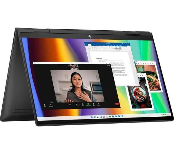 HP ENVY x360 15.6" 2 in 1 Laptop - AMD Ryzen 5, 512 GB SSD, Black