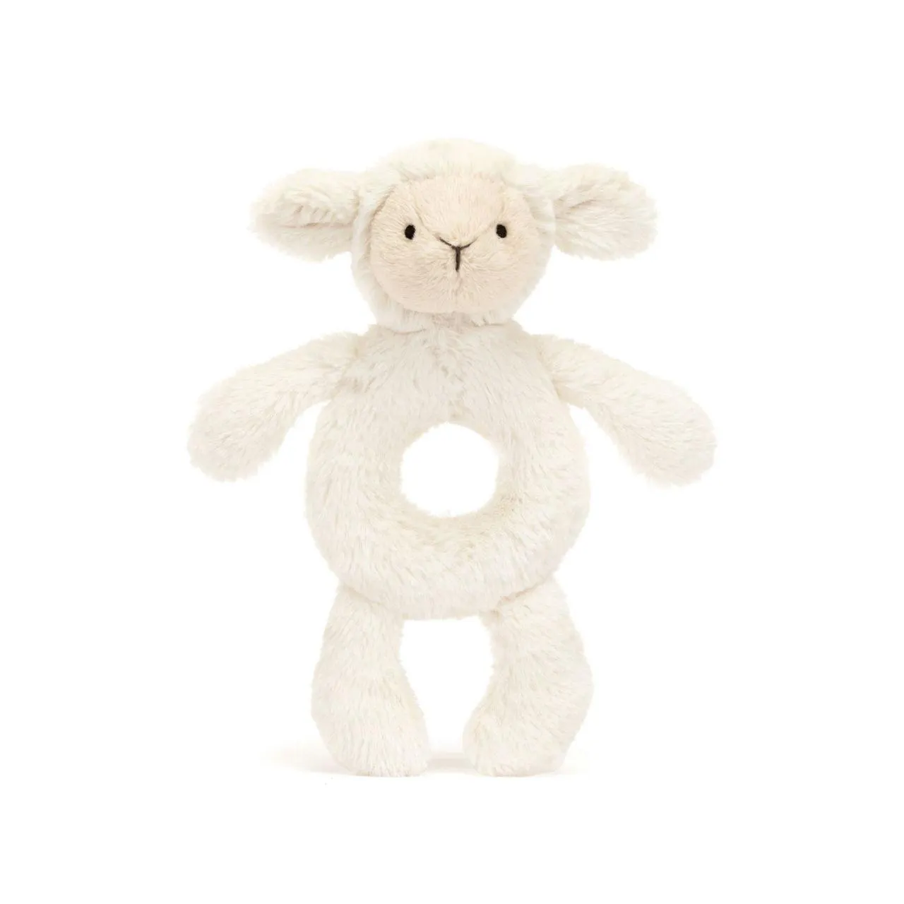 Bashful Lamb Ring Rattle 18cm