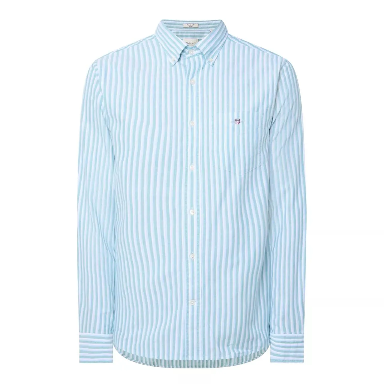 New in GANT Oxford Stripe Shield Logo Shirt €115.00
