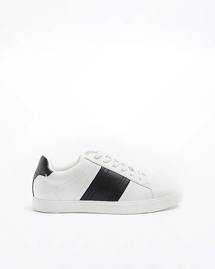 White Varsity Trainers