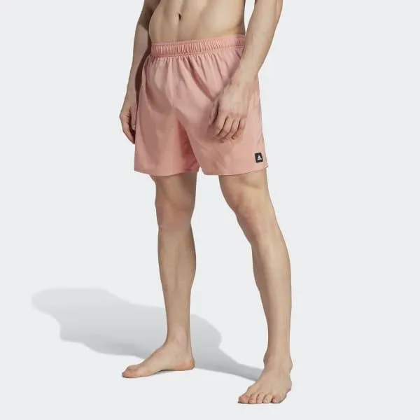 Solid CLX Short-Length Swim Shorts