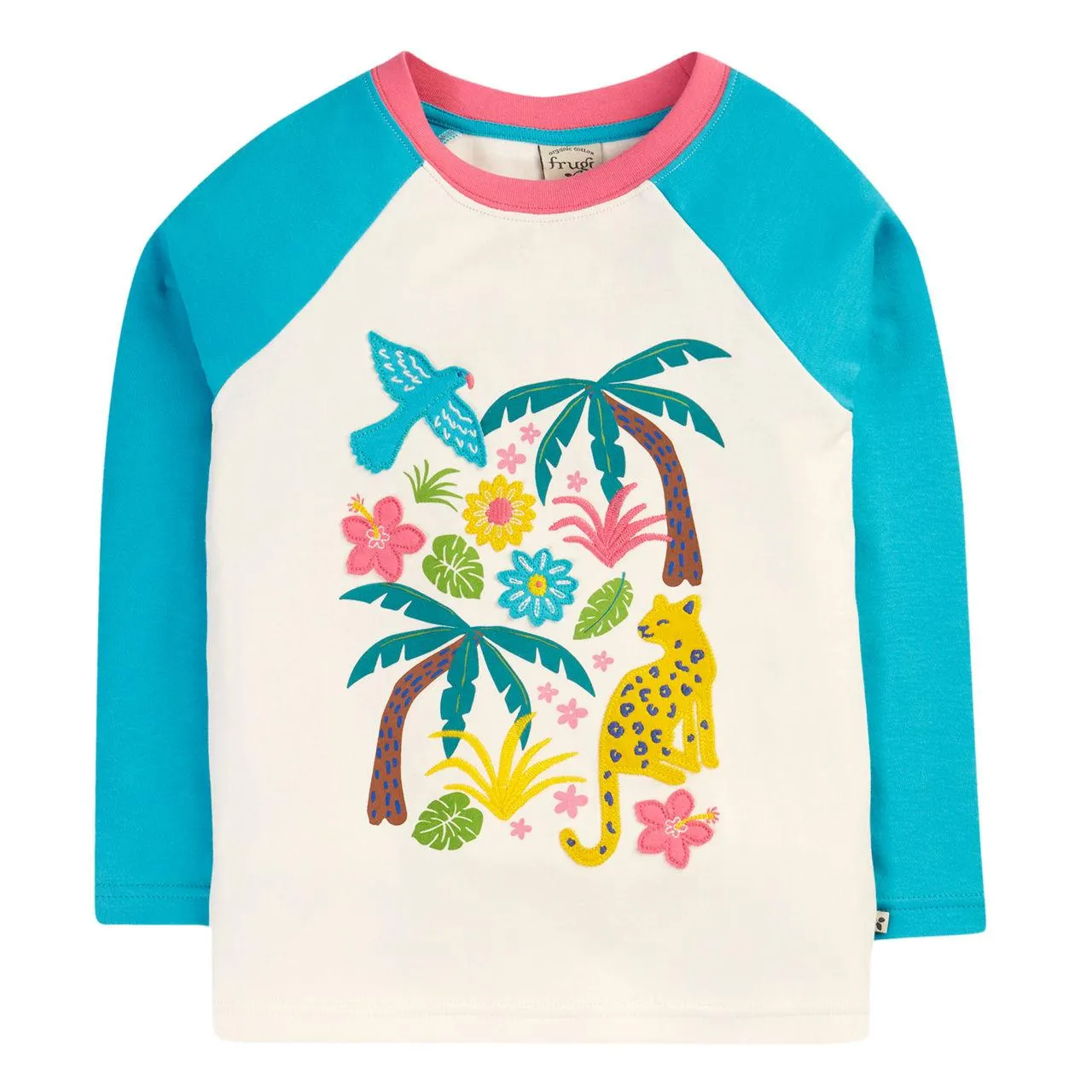Nikki Raglan Applique Top