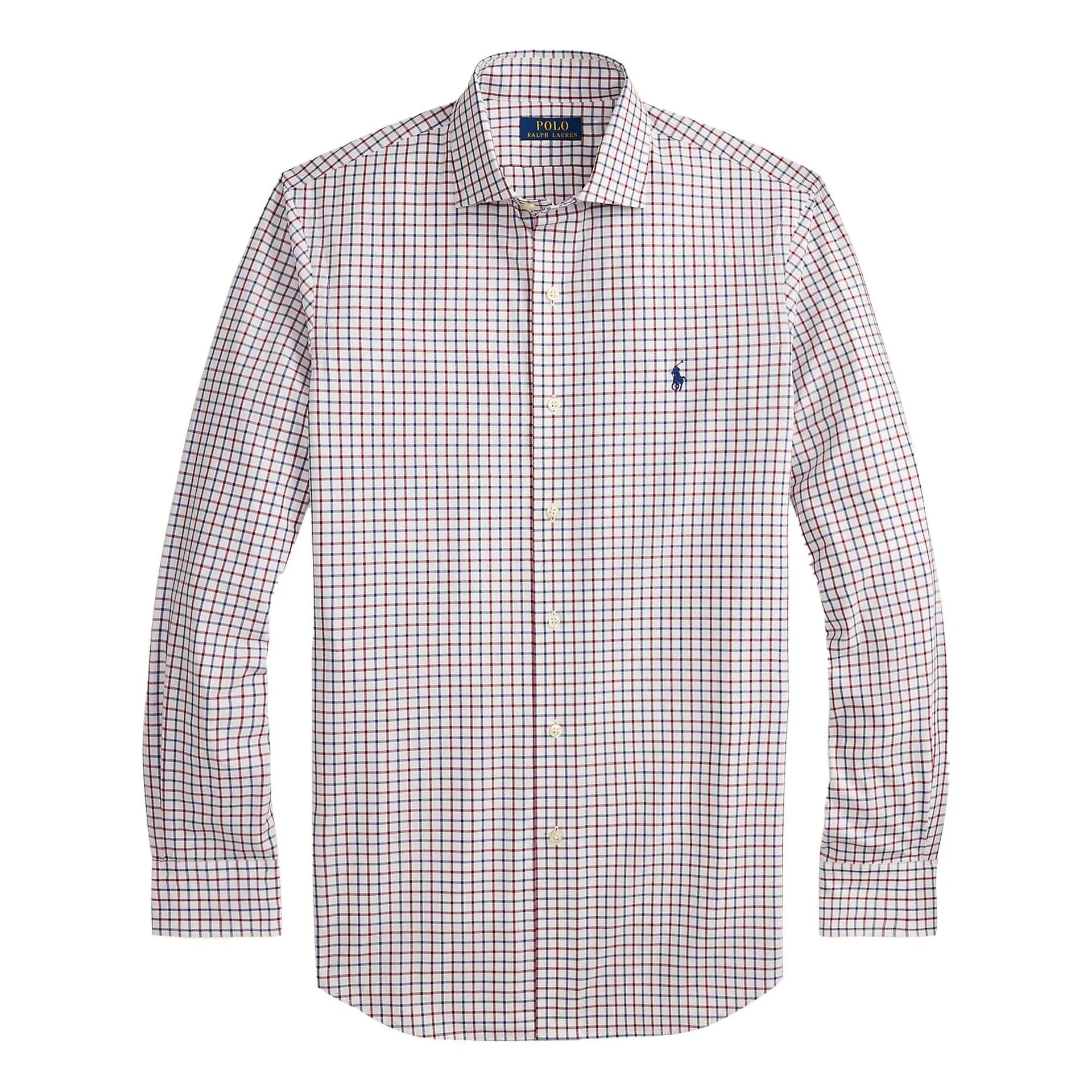 Plaid Custom Fit Poplin Shirt