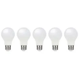 LAP ES A60 LED Light Bulb 806lm 7.3W 5 Pack