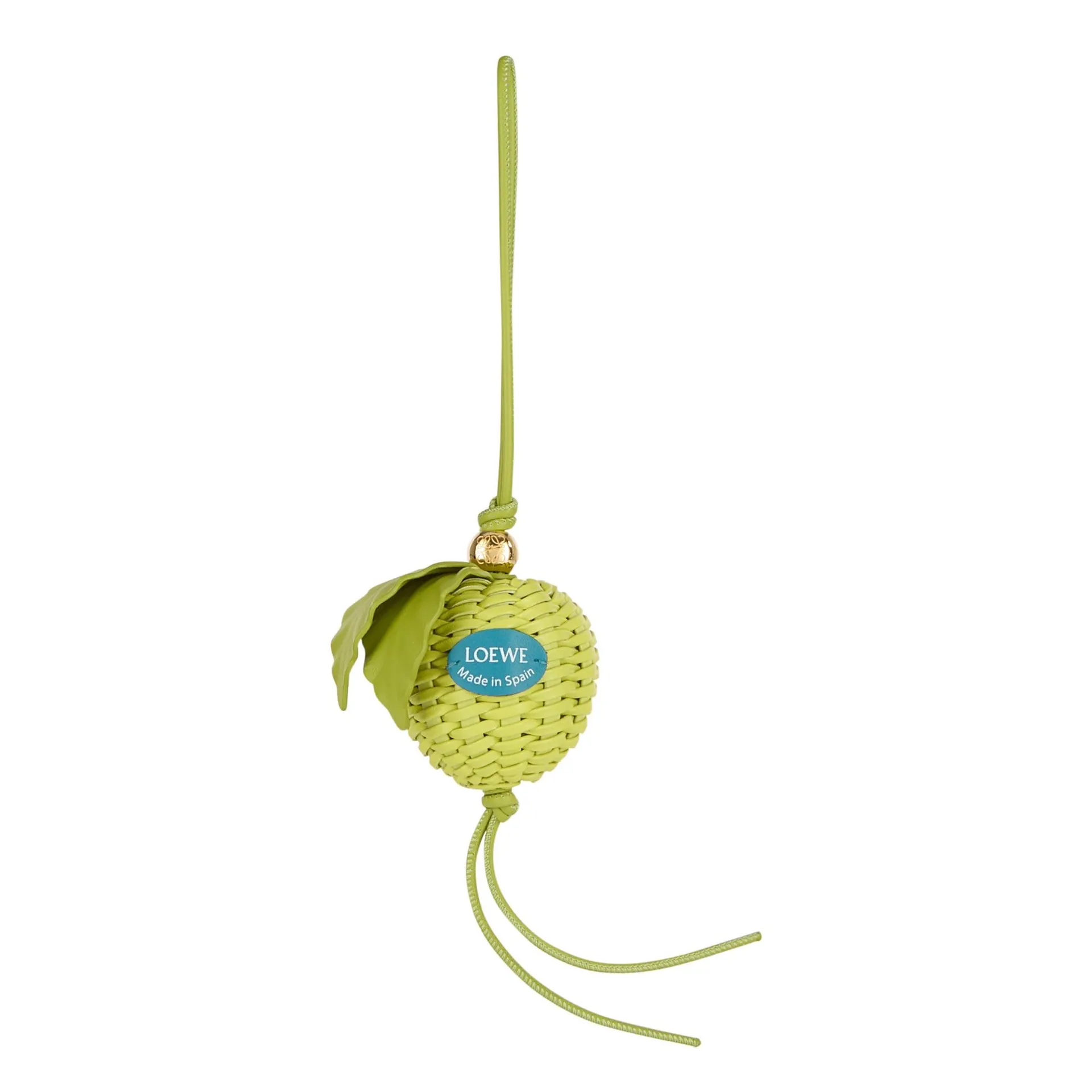 Logo Apple Bag Charm