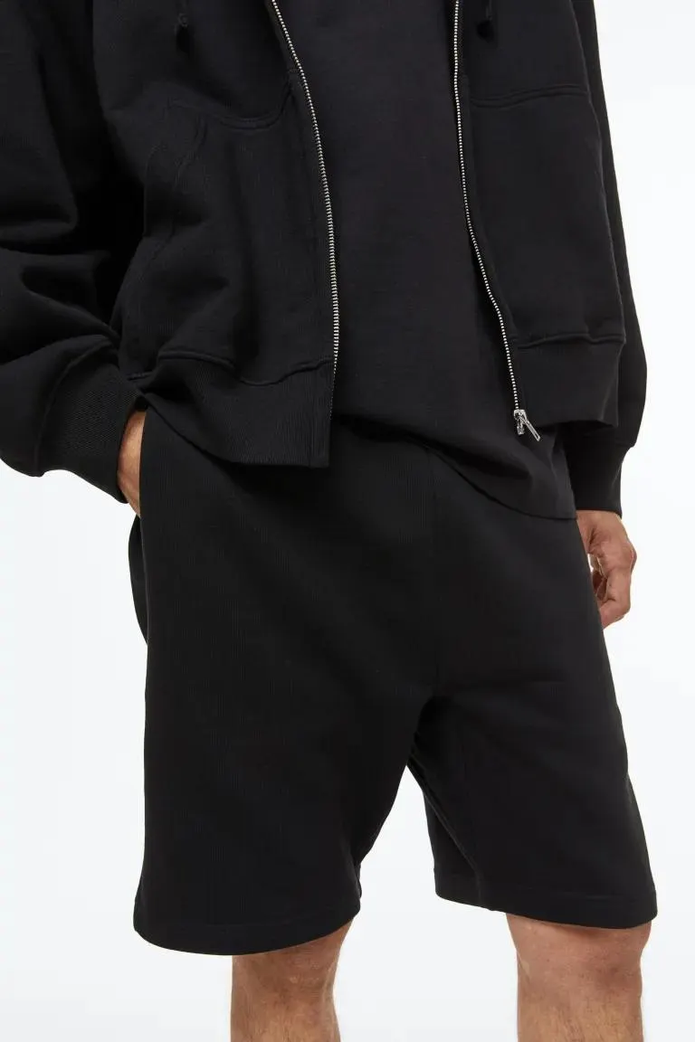 Relaxed Fit Cotton jogger shorts