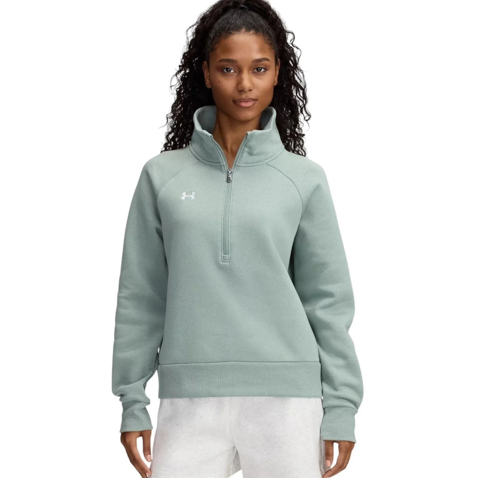 Under Armour Rival Fleece Womens Half-Zip Top
