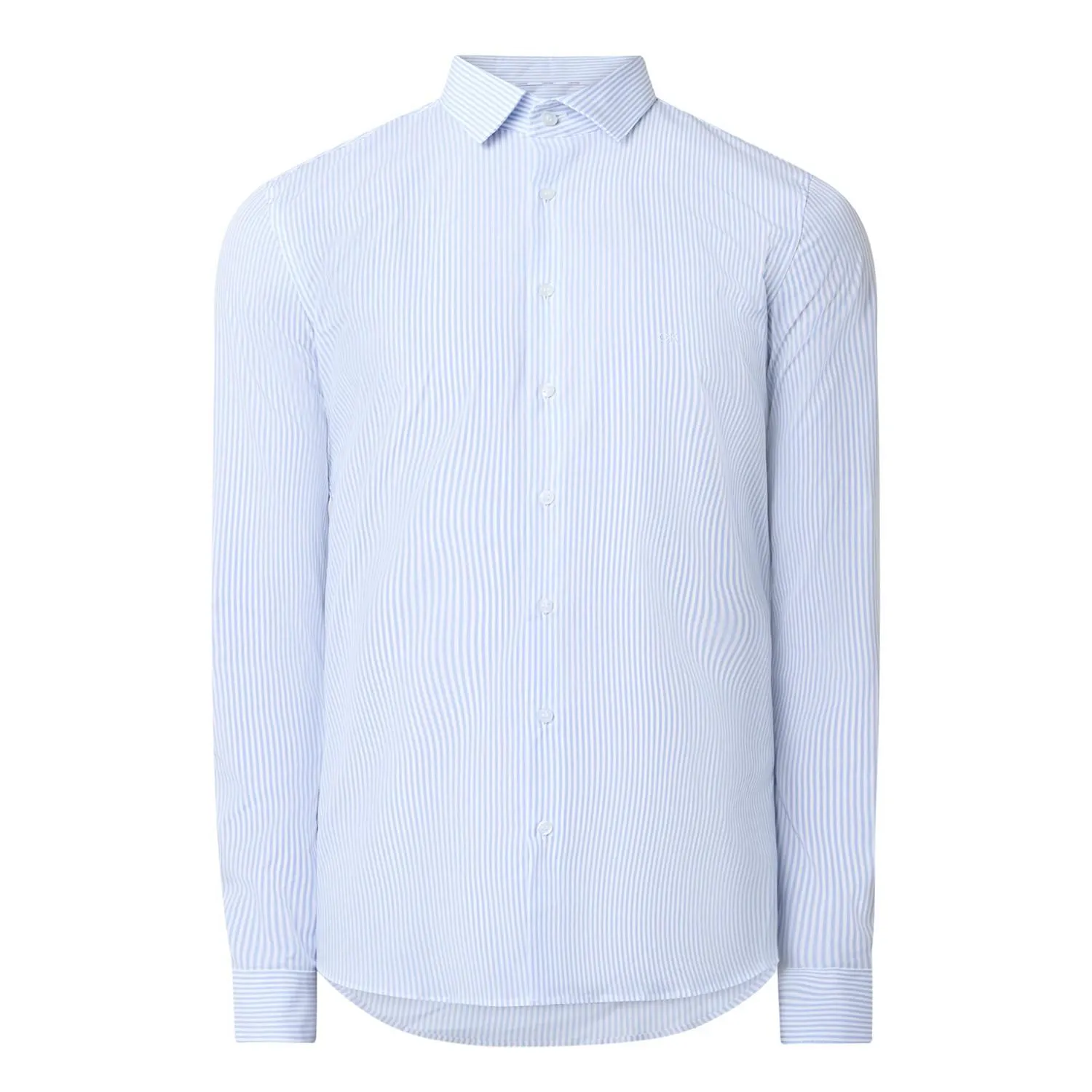 Single-Cuff Striped Shirt