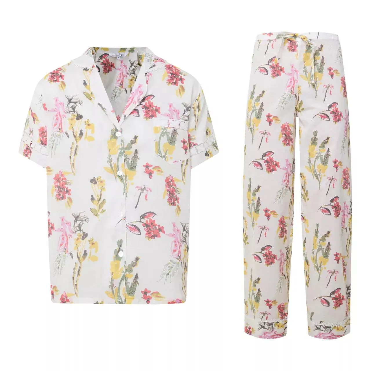 New in COTTON REAL English Rose Pyjama Set €65.00