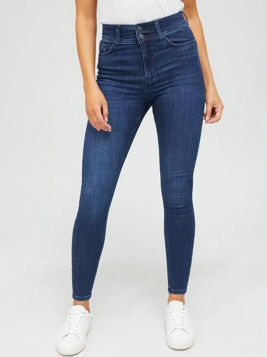 Sienna High Waist Sculpt Skinny Jean - Blue Wash