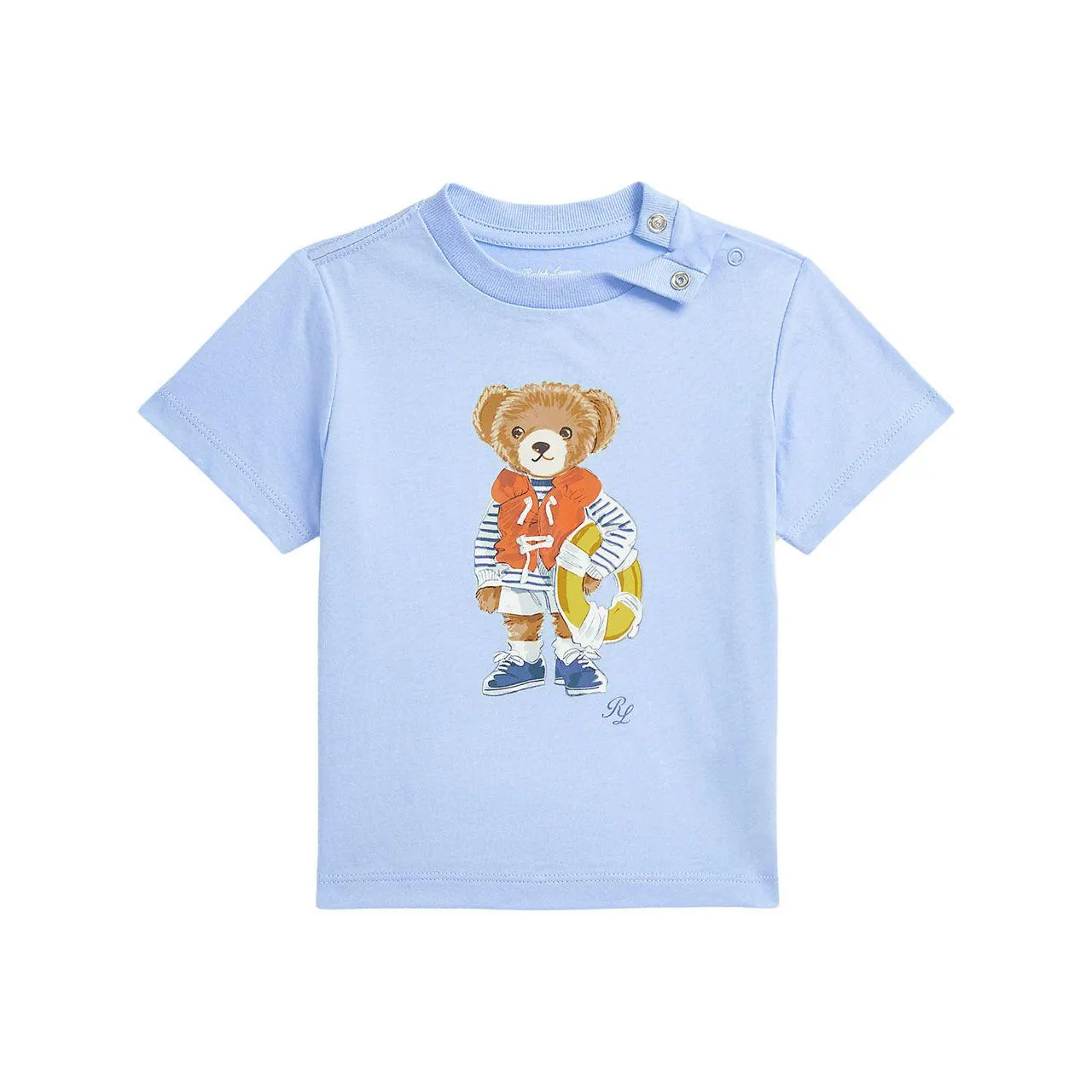New in POLO RALPH LAUREN Polo Bear Logo T-Shirt 6-24 Months €49.00