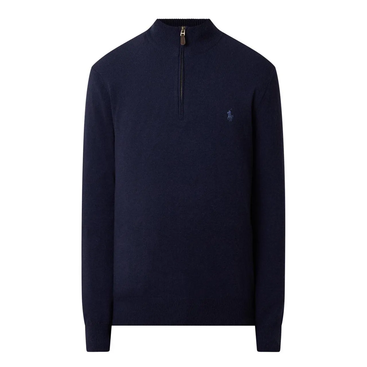 Polo Logo Half-Zip Sweater