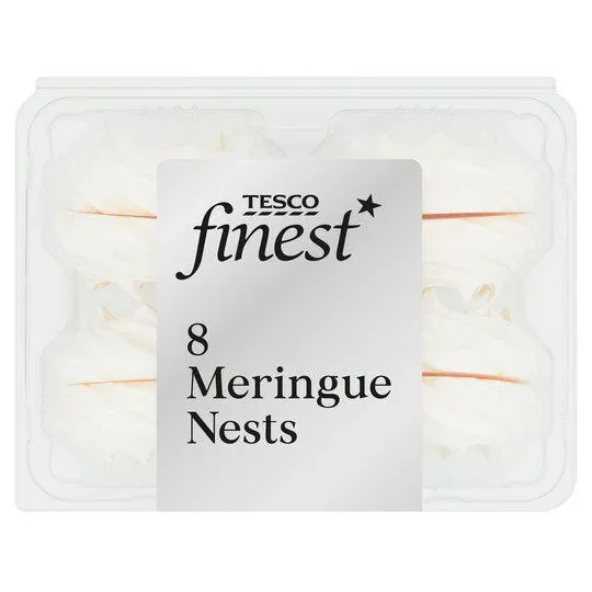 Tesco Finest Meringue Nests 8S