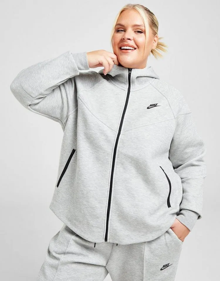 Nike Plus Size Tech Fleece Full Zip Hoodie