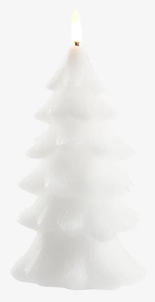 LED candle MARIPOSIT D9xH19cm white