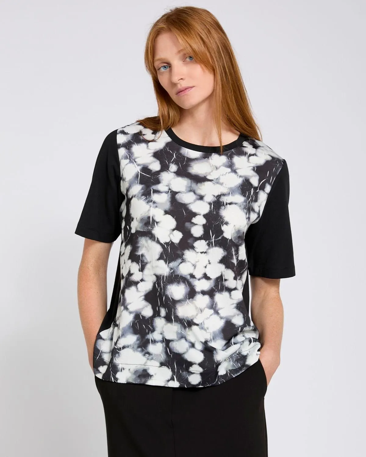 Carolyn Donnelly The Edit Ink Print Top
