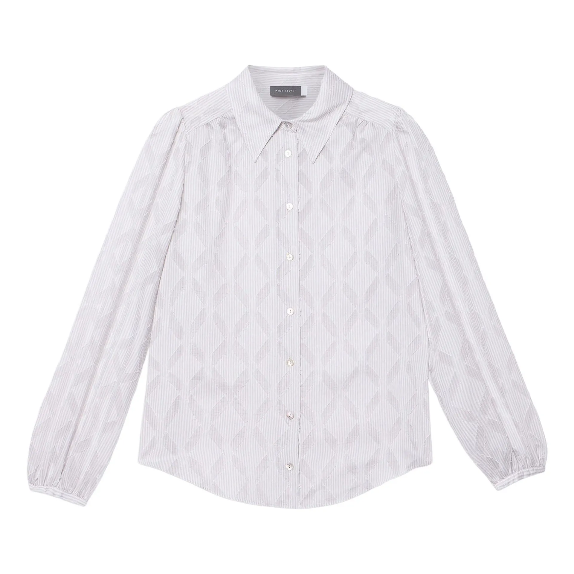 Striped Jacquard Shirt