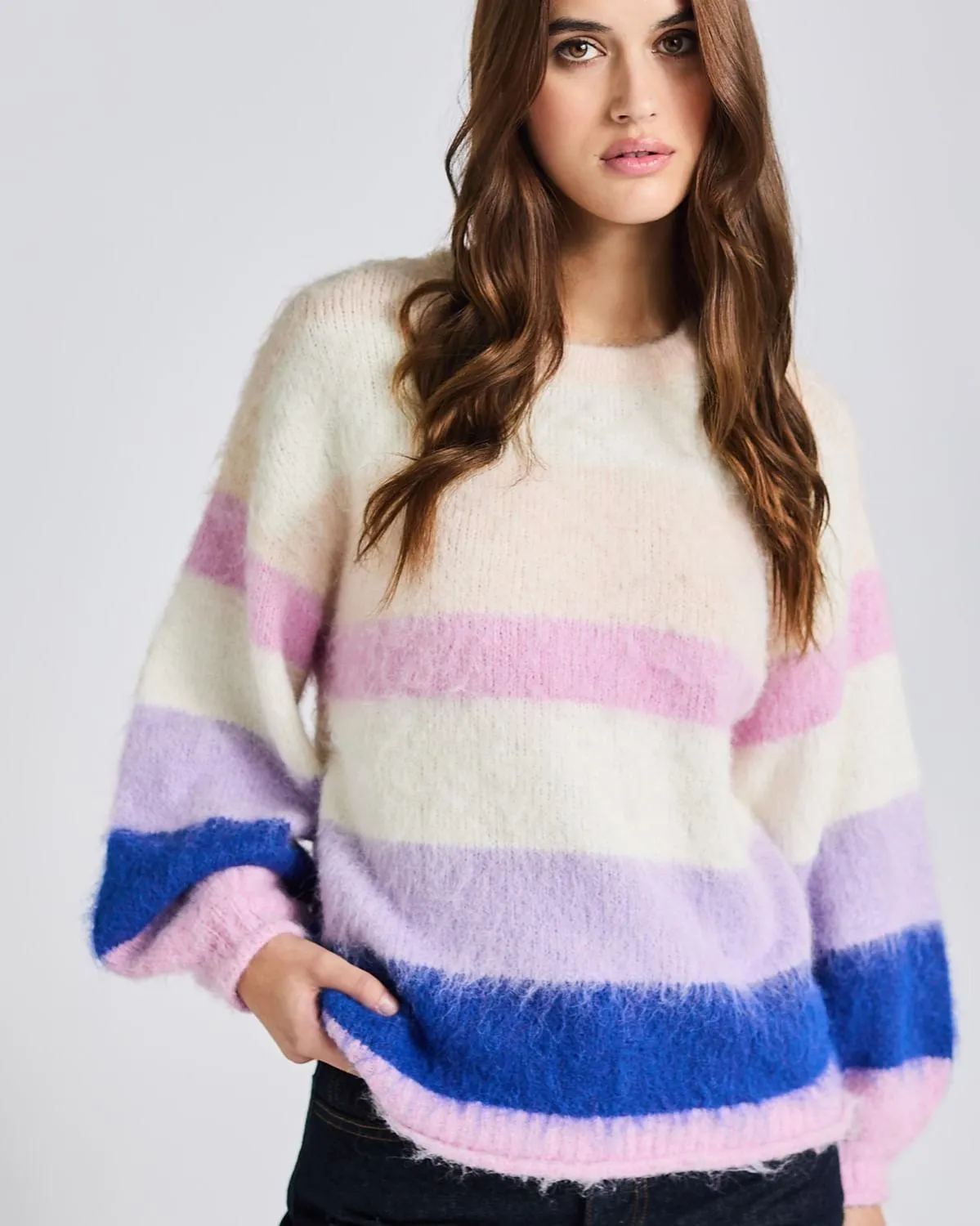 Savida Oversized Stripe Jumper