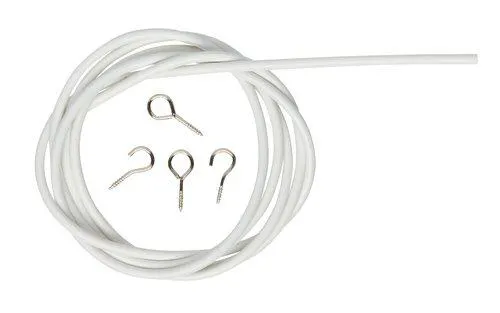 Net wire 152cm white