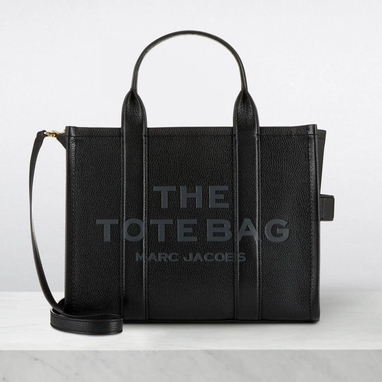 The Small Leather Tote