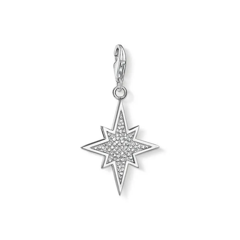 Glitter Star Club Pendant