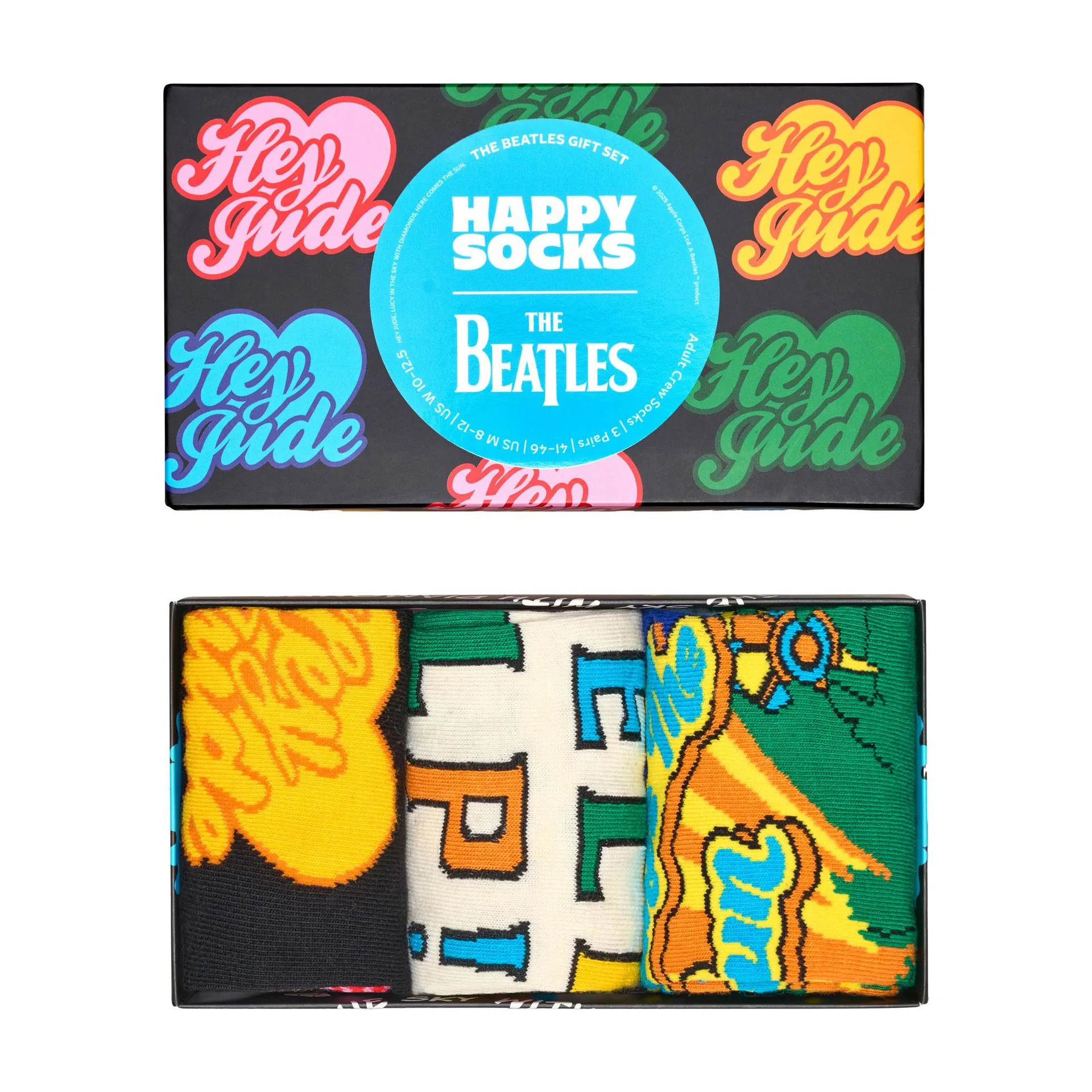 Three-Pack The Beatles Socks Gift Set