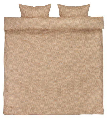 Sateen Duvet cover set TESSA Double latte