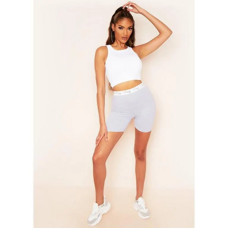Missy High Waisted Jersey Cycle Short