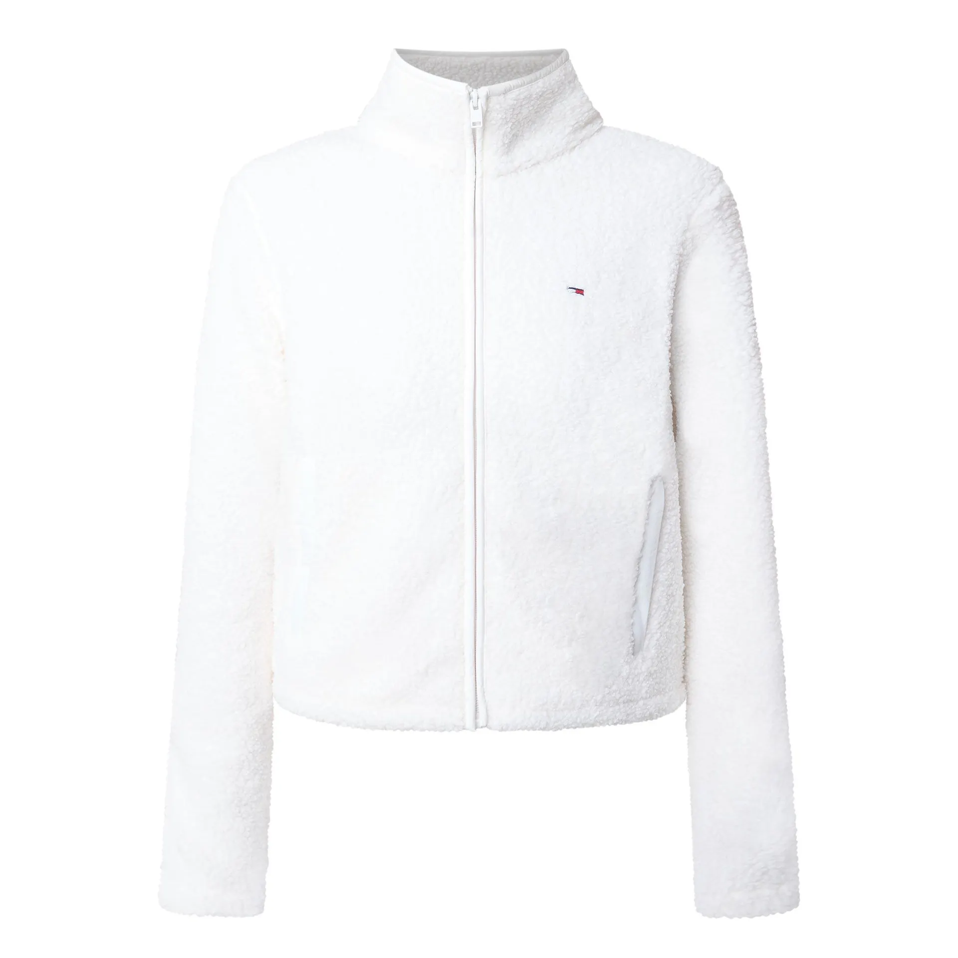 Logo Flag Teddy Fleece Sweatshirt