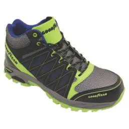 Goodyear GYBT1533 Metal Free Safety Trainer Boots Black / Blue / Yellow Size 11