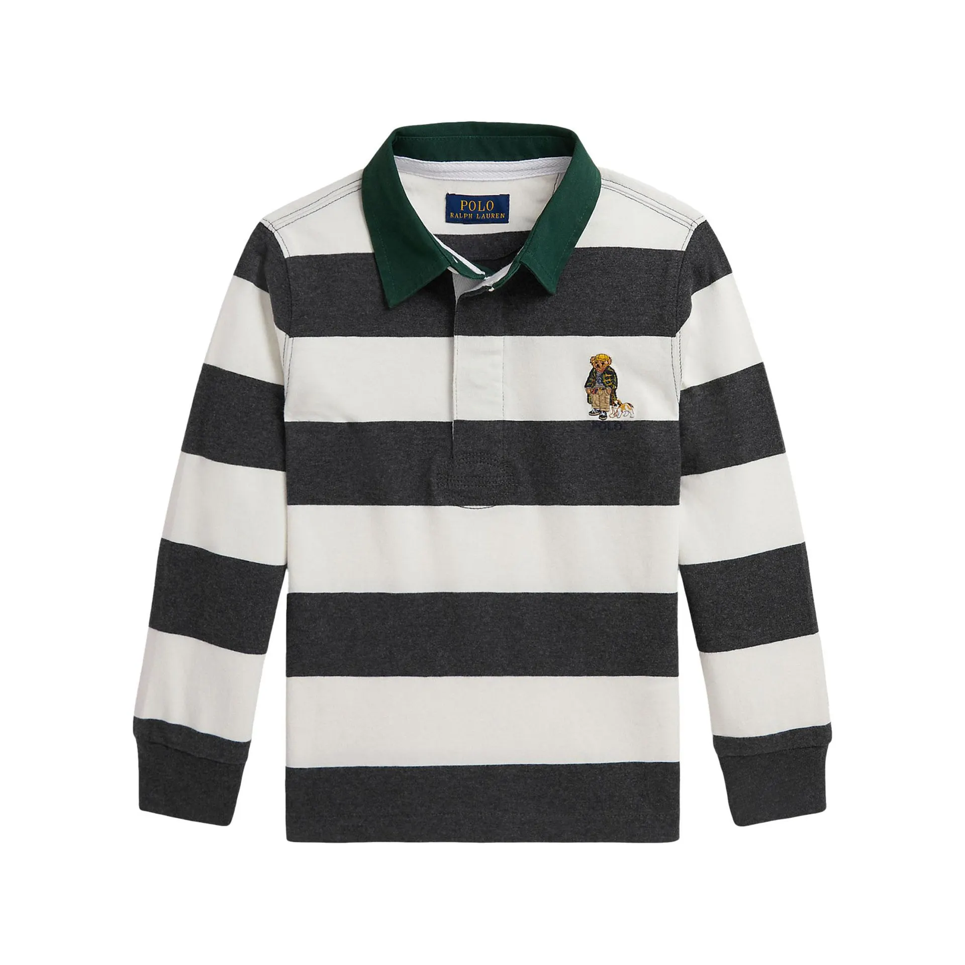 Polo Bear Stripe Rugby Shirt 3-7 Years