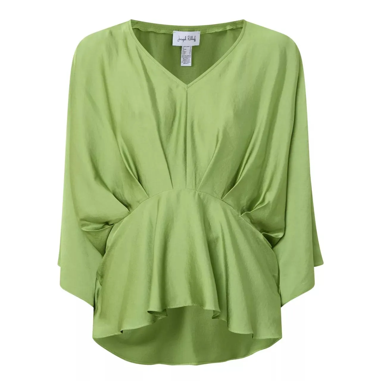 New in JOSEPH RIBKOFF Pleated Peplum Top €239.00
