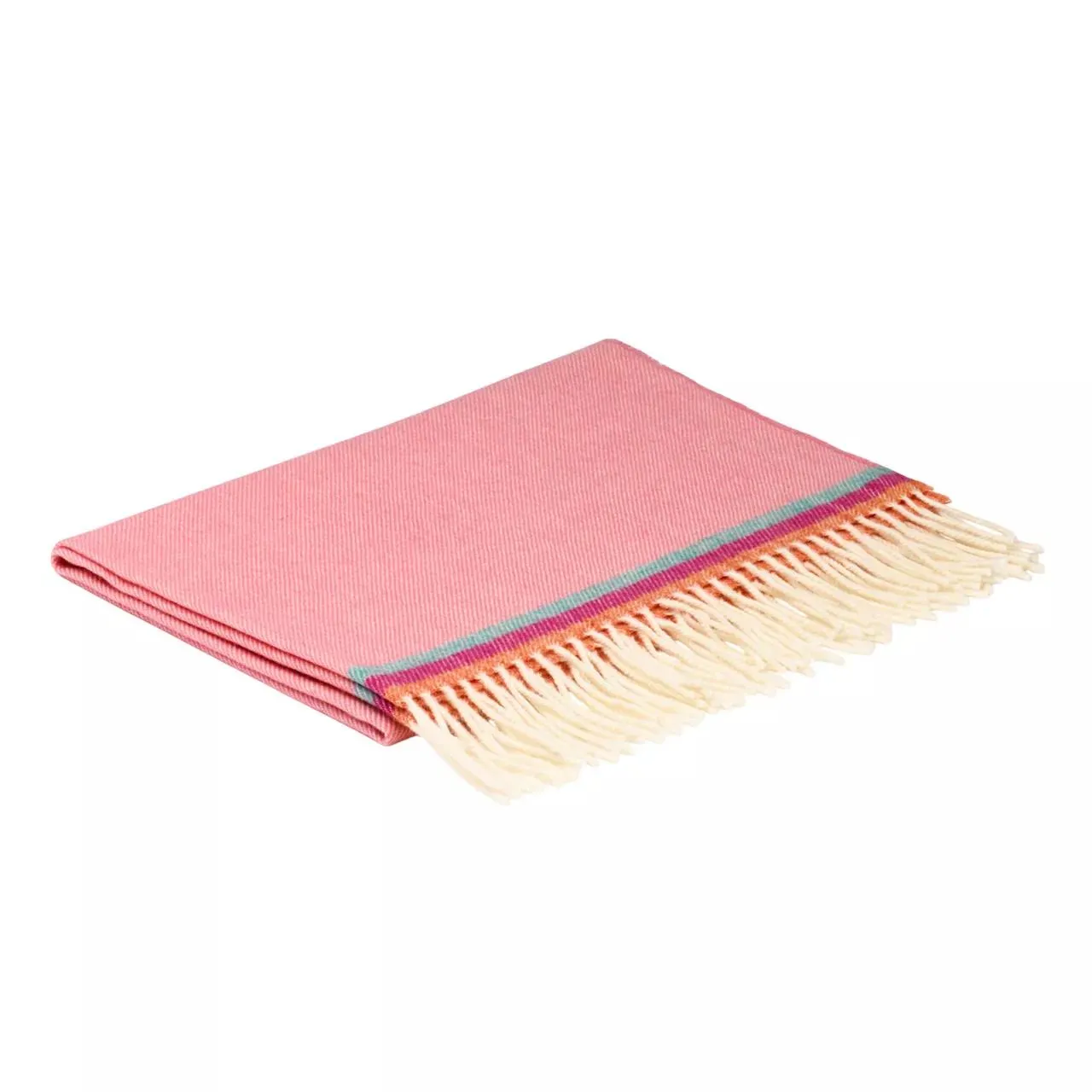 MCNUTT Flamingo Pink Baby Blanket