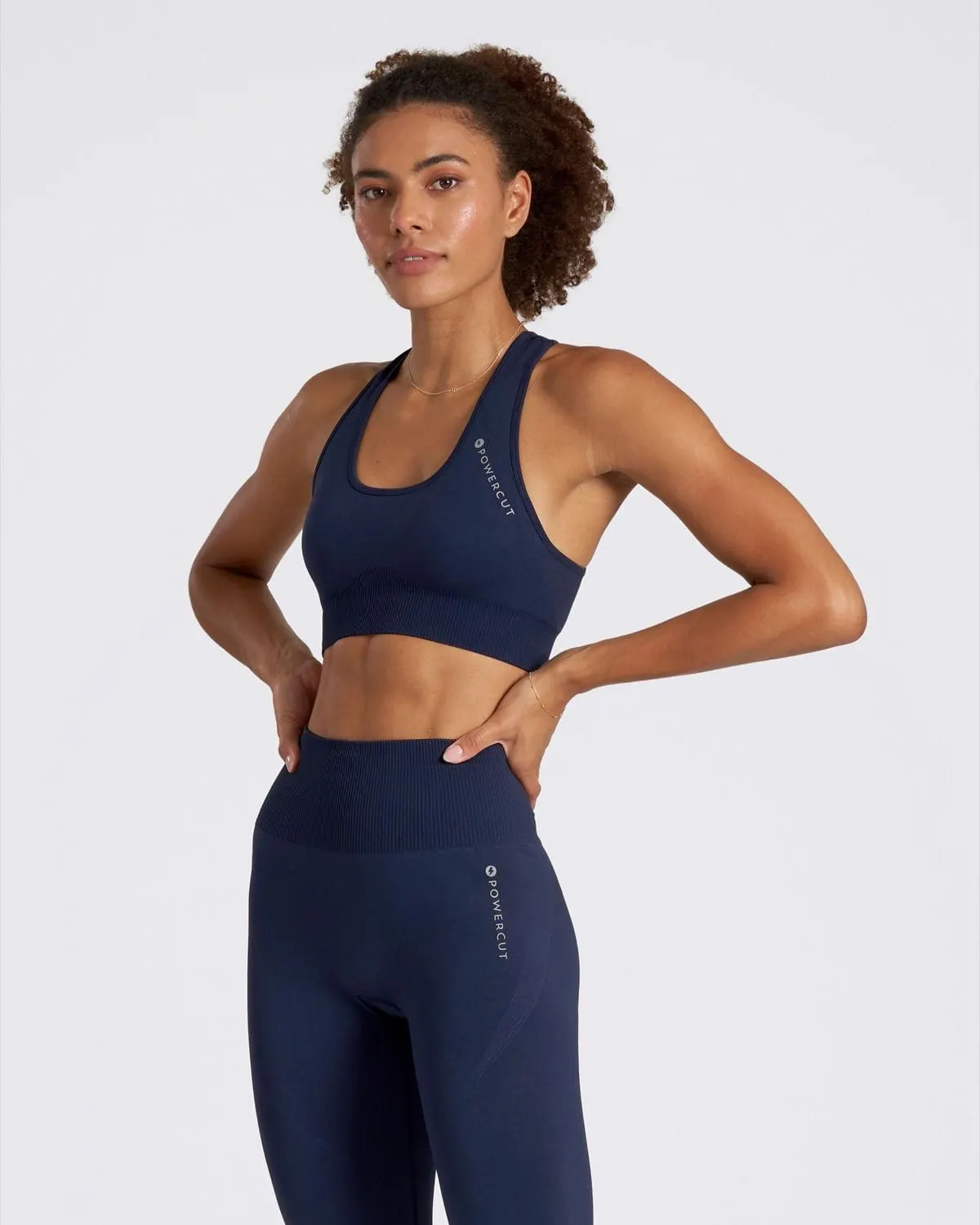Powercut Solid Seamless Sports Bra