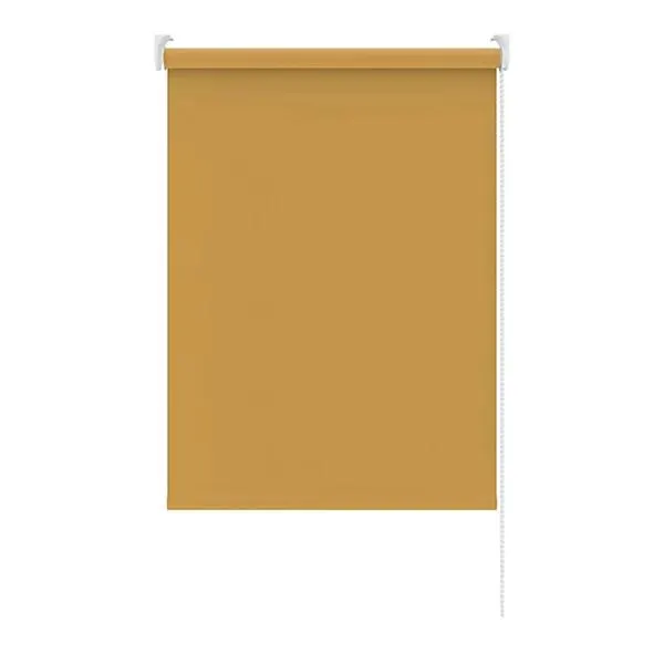 Halo Yellow Plain Daylight Roller Blind (W)90cm (L)180cm