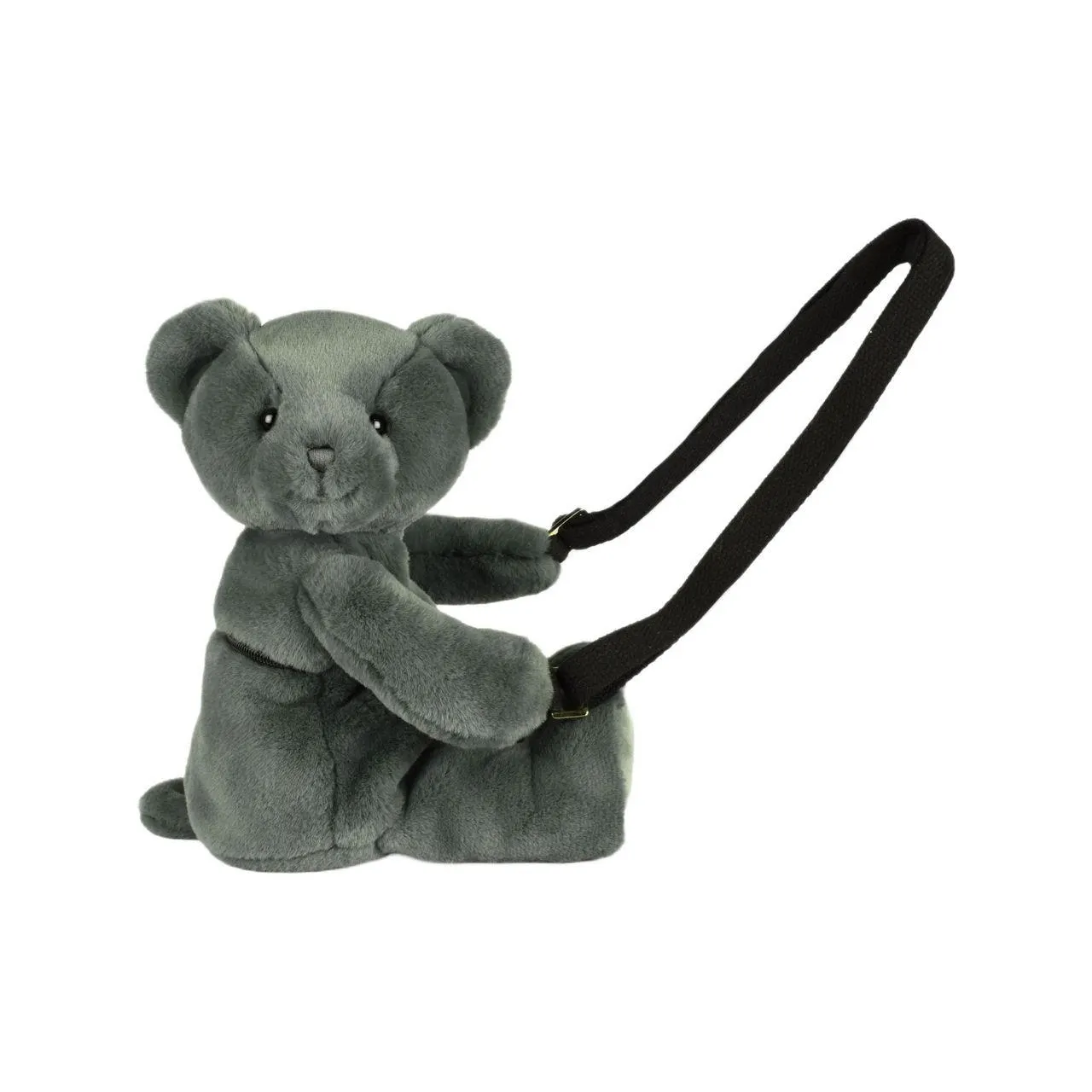 Doudou Plush Bear Bag Green
