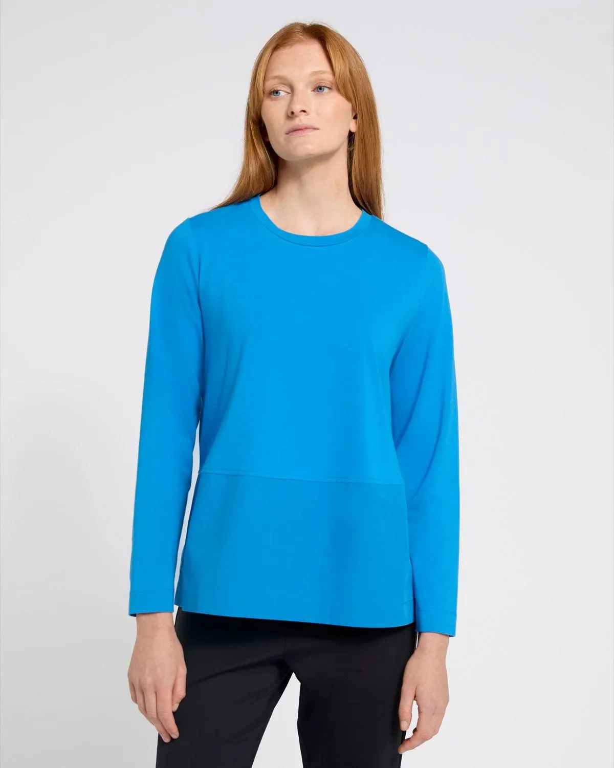 Carolyn Donnelly The Edit Cotton Hem Top