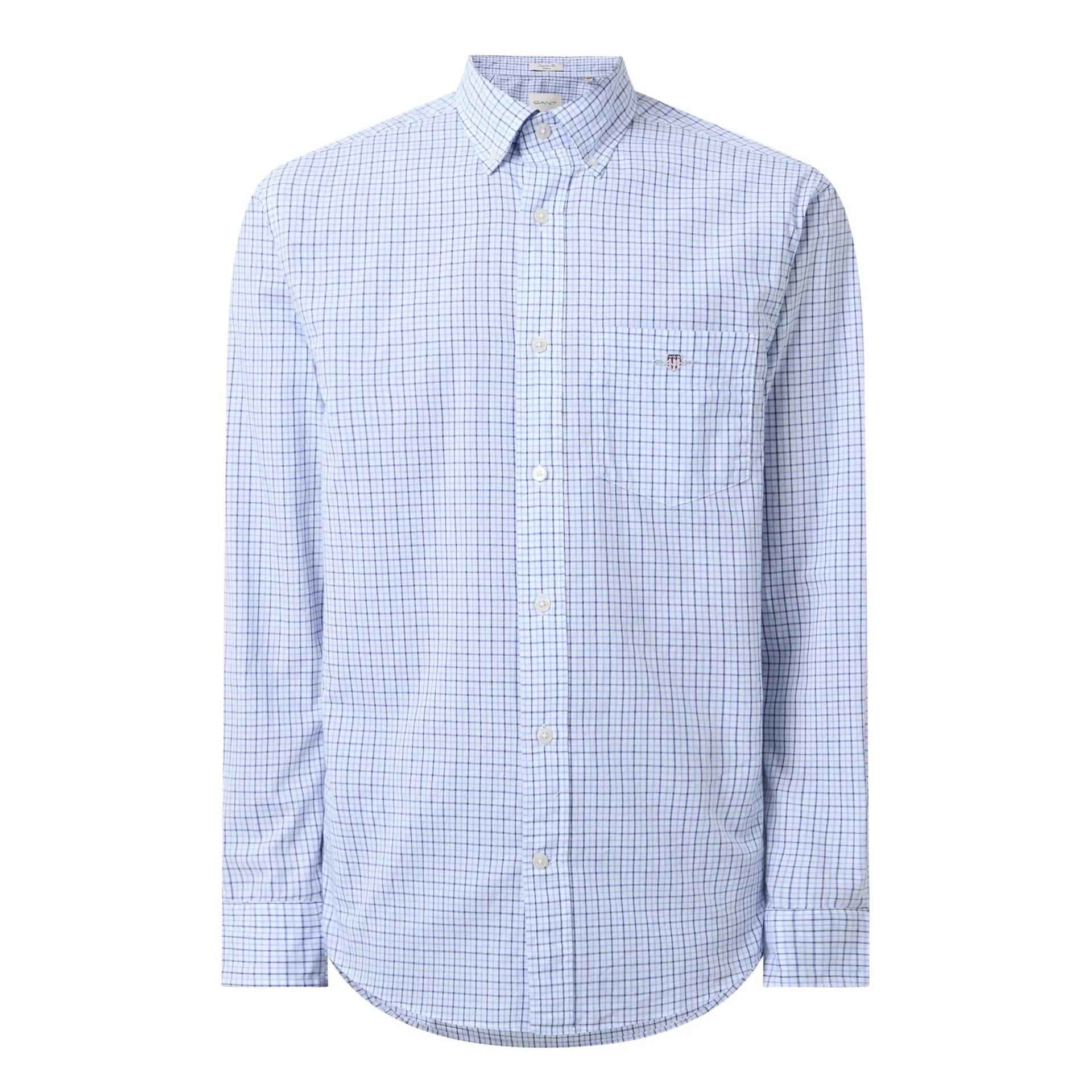 Shield Logo Micro Check Shirt