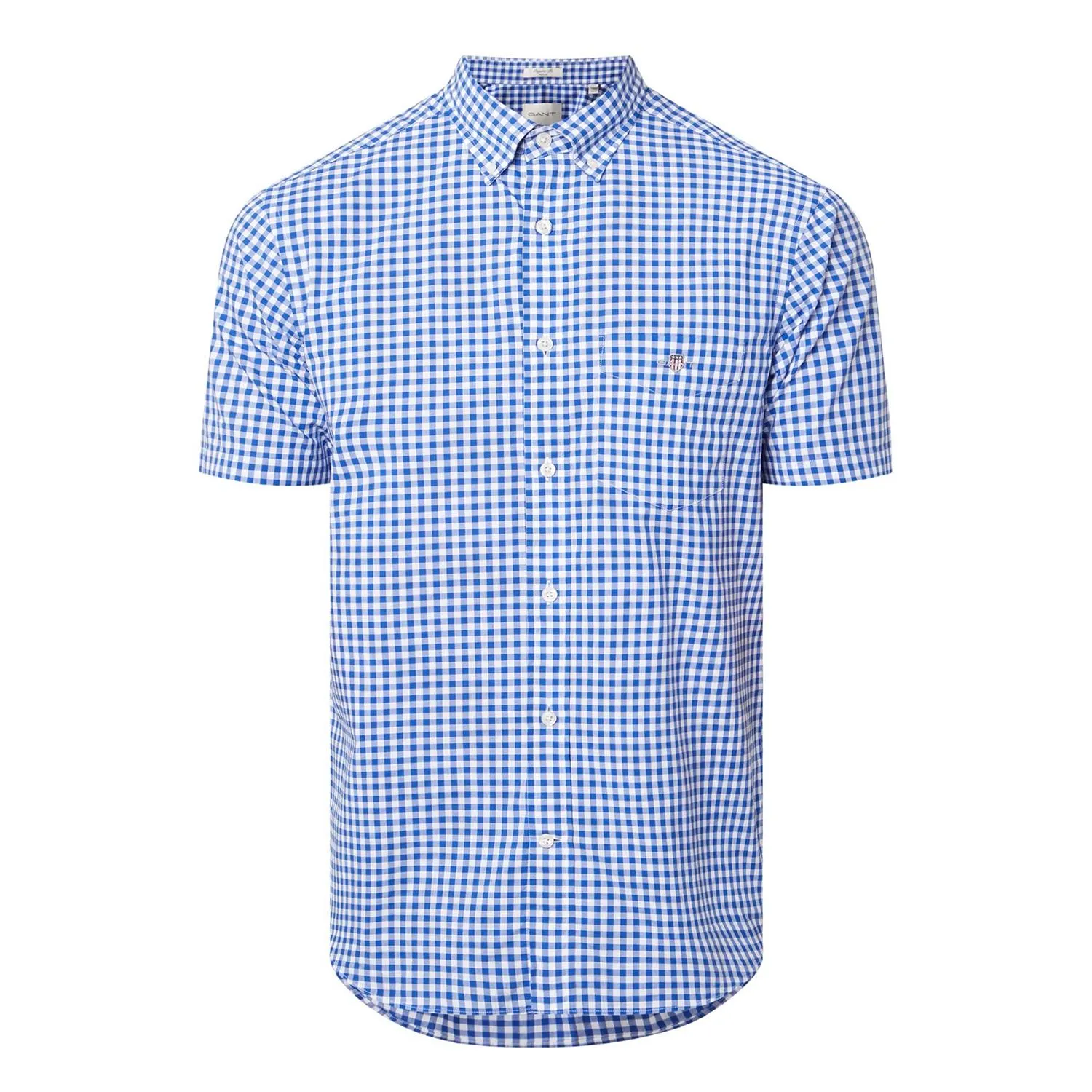 Shield Logo Gingham Shirt