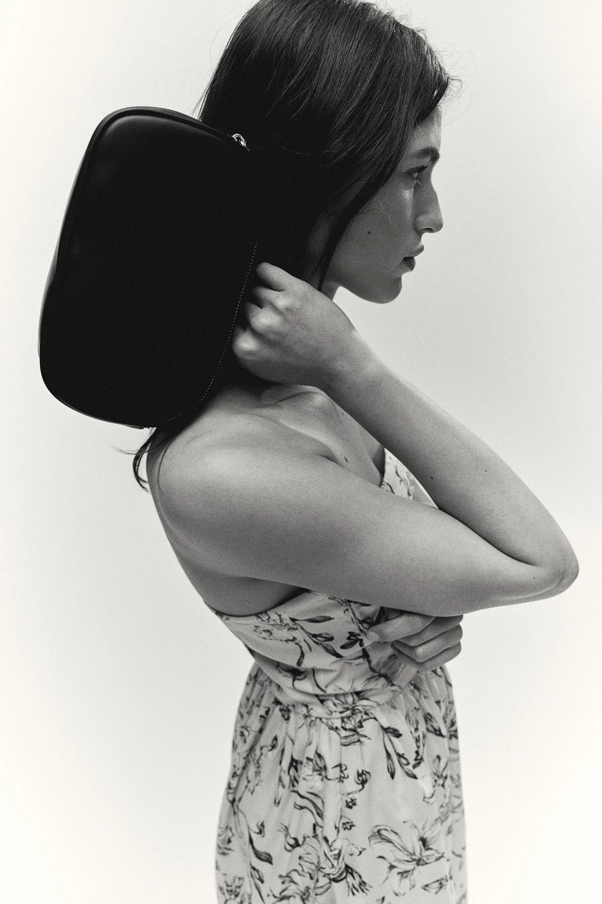 Rectangular crossbody bag