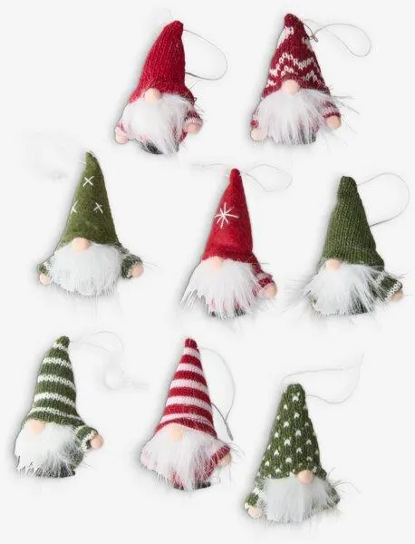 Christmas tree decorations TOMTE 8pcs/pk