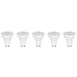LAP GU10 LED Light Bulb 345lm 3.6W 5 Pack